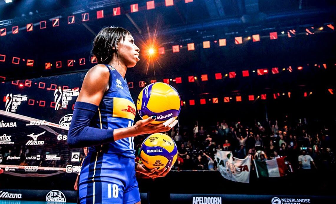 The Incredible Spiker! What an amazing Paola Egonu | Women's World Championship 2022 (HD)