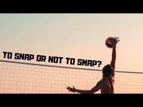 The Truth About The Wristsnap? (Beach Volleyball Spiking Technique)