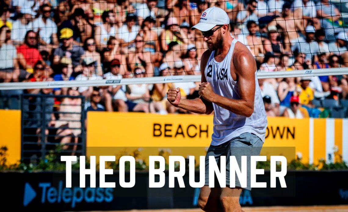 Theo Brunner, America's top blocker, is coming into his own