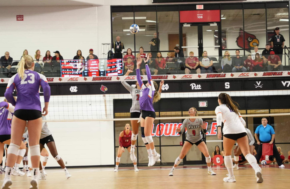 Tigers Challenge No. 2 Cardinals for Three Sets – Clemson Tigers Official Athletics Site