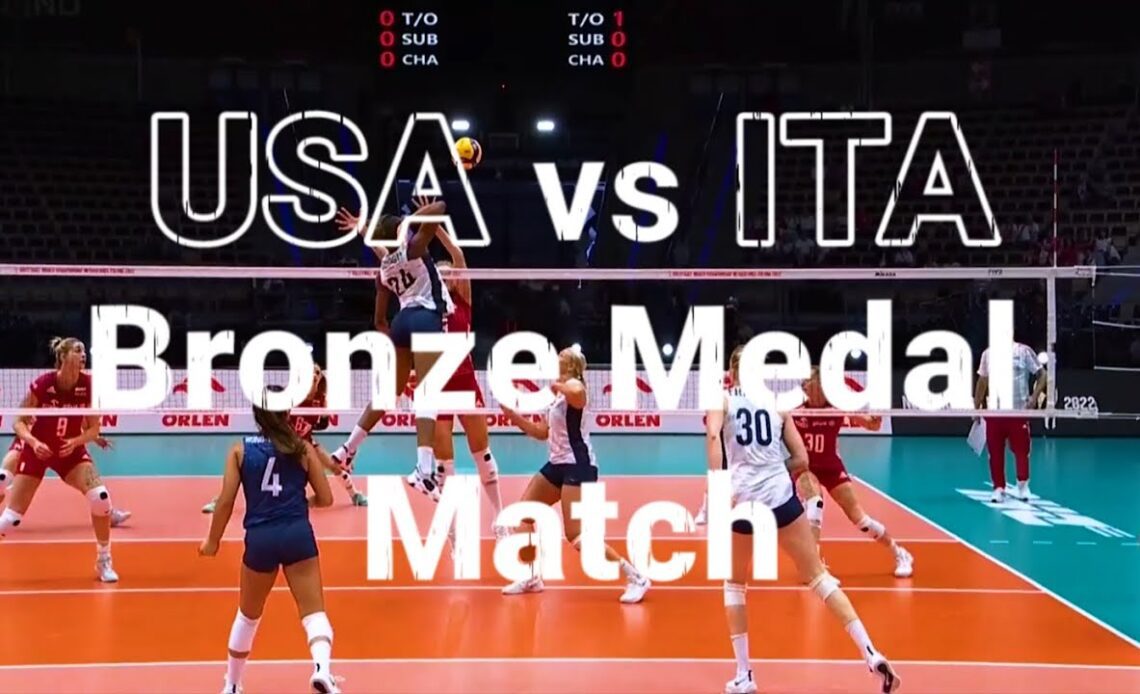 U.S. Women's National Team | 2022 FIVB Women's World Championship | Bronze Medal Match