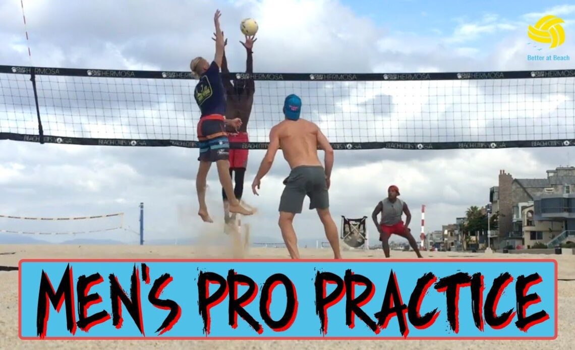 USA Volleyball National Team Middle Blockers Run Through a Full Beach Volleyball Practice Plan