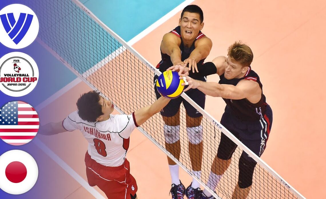 USA vs. Japan | Men's Volleyball World Cup 2015