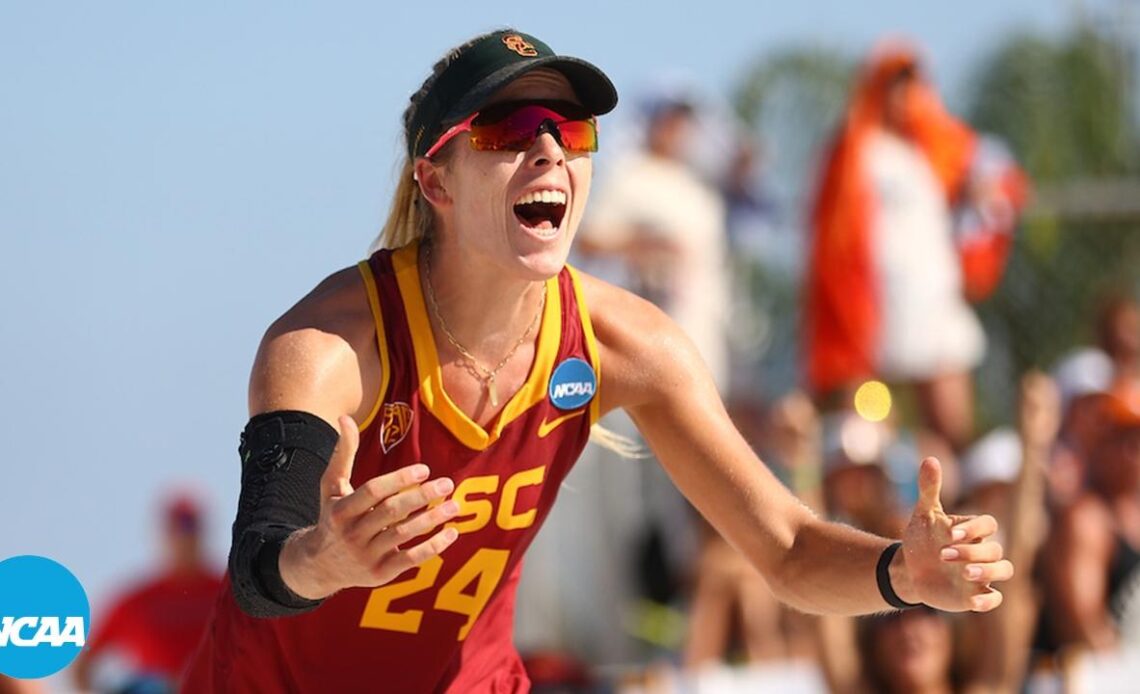 USC captures second straight NCAA beach volleyball championship