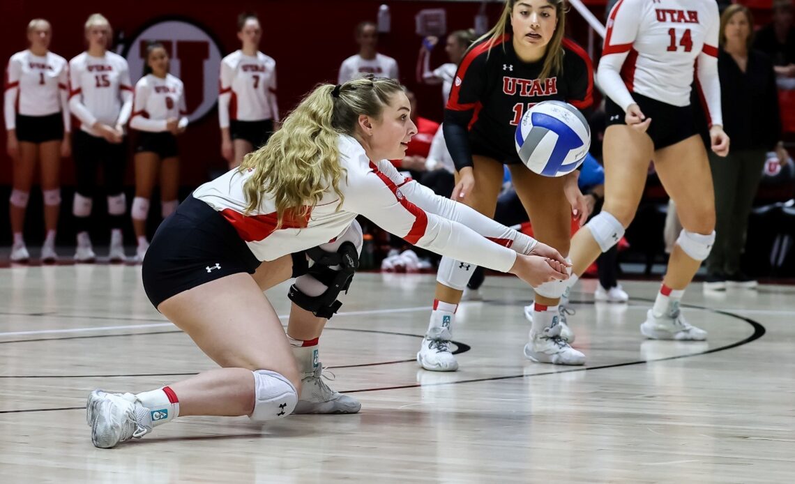 Utah Volleyball Wraps Up First Half of Pac-12 Play in Pacific Northwest