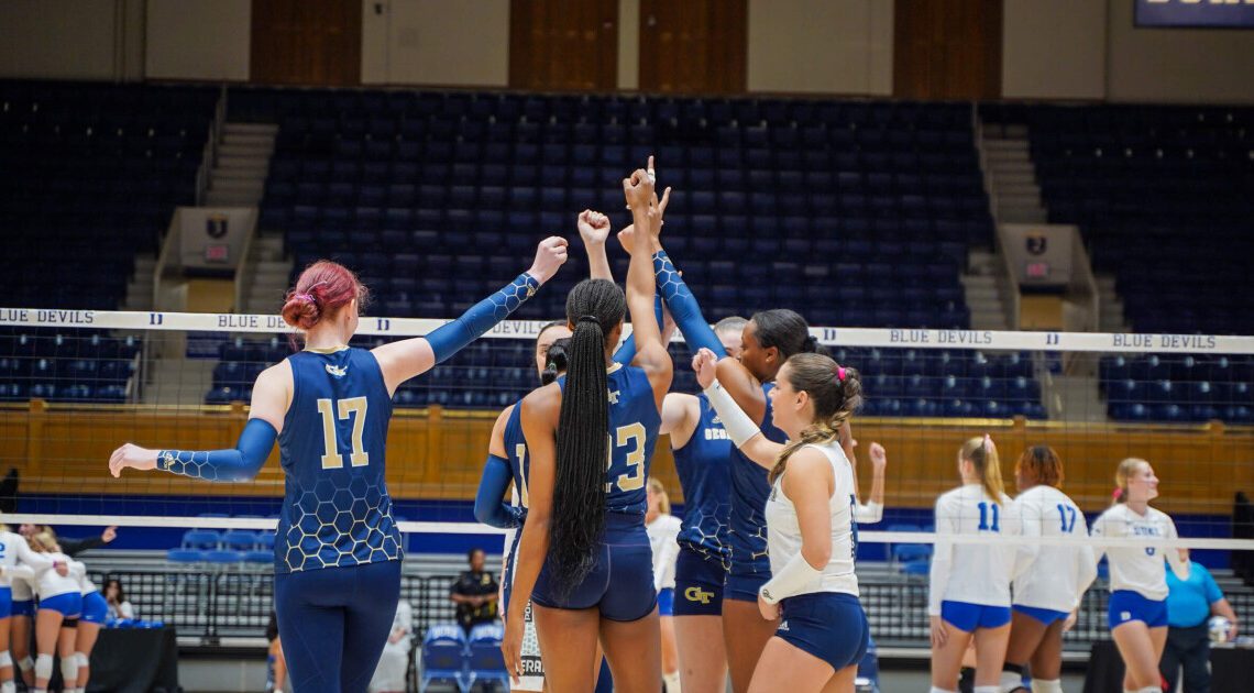 VIDEO: Volleyball Highlights vs. Duke