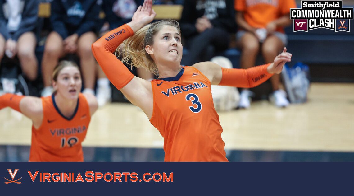 Virginia Volleyball || Cavaliers Continue ACC Play at Virginia Tech, Wake Forest