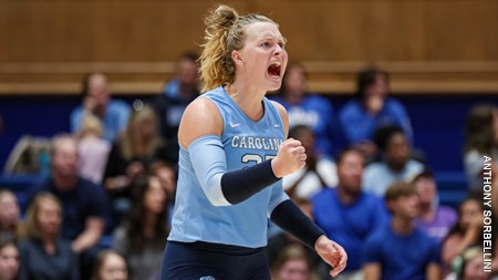 Maddy May
University of North Carolina Volleyball v Duke
Cameron Indoor Arena
Chapel Hill, NC
Sunday, October 23, 2022