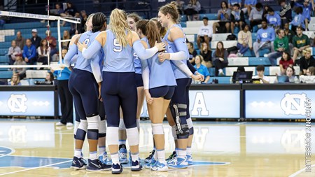 HuddleUniversity of North Carolina Volleyball v Florida StateCarmichael ArenaChapel Hill, NCSunday, October 2, 2022