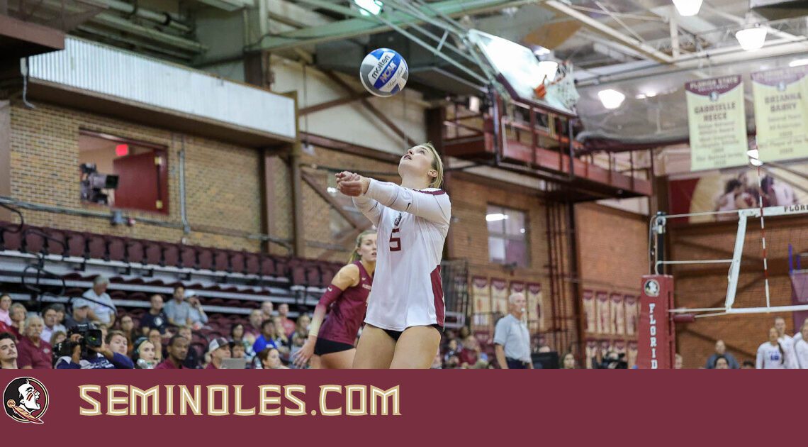 Volleyball Falls to Virginia in Five Sets