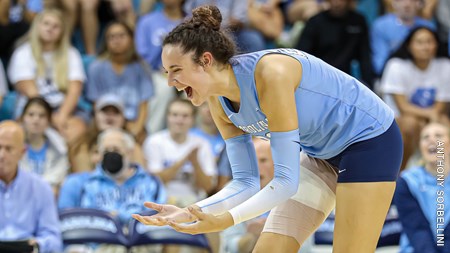 Parker AustinUniversity of North Carolina Volleyball v MichiganCarmichael ArenaChapel Hill, NCSaturday, September 10, 2022