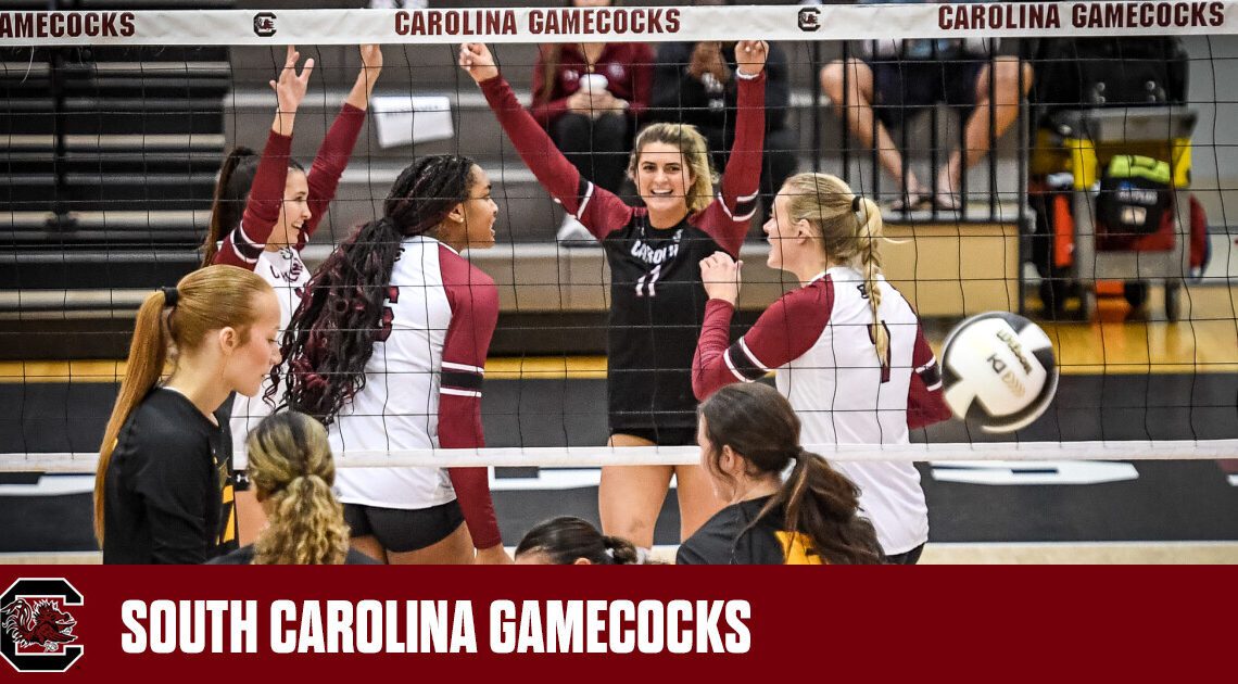 Volleyball Hosts Mississippi State for Mid-Week Match – University of South Carolina Athletics