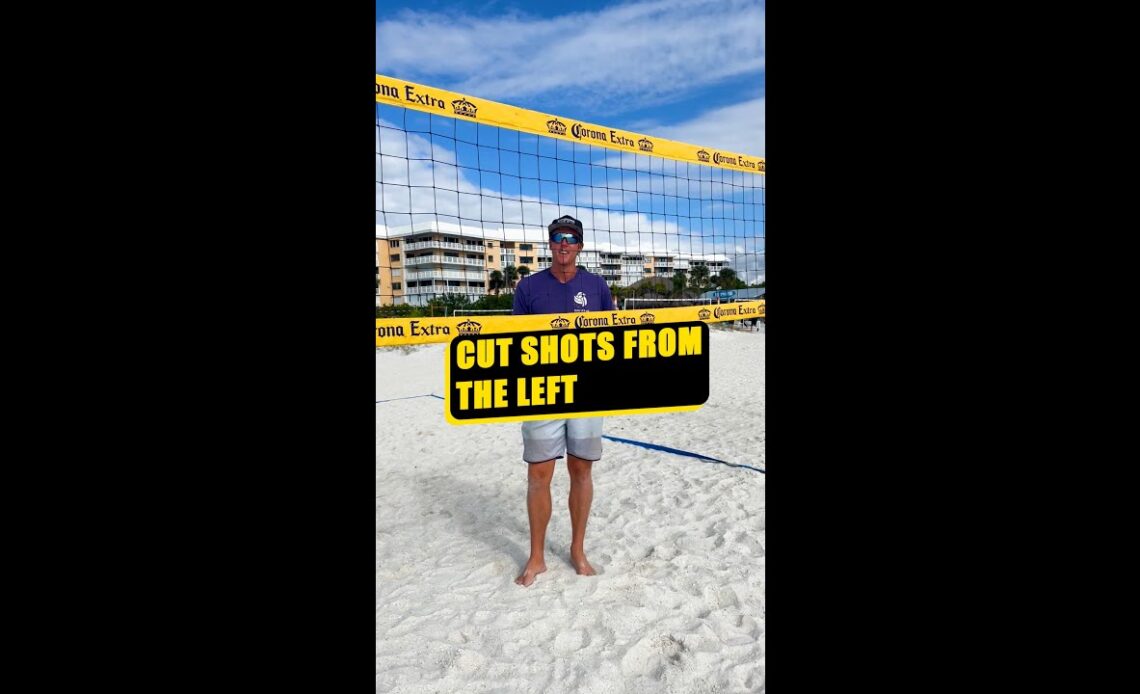 Volleyball (Short) Tips | Cut Shots from the Left