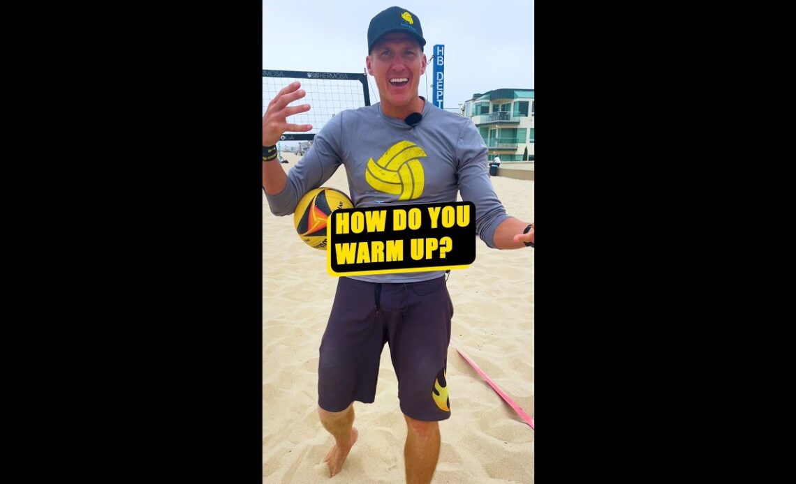 Volleyball (Short) Tips | How to Warm Up Like John Hyden