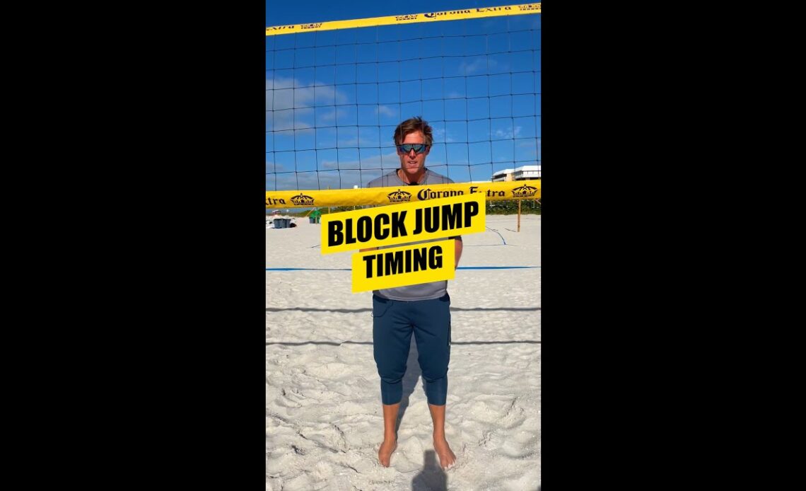 Volleyball (Short) Tips | Timing Your Blocks
