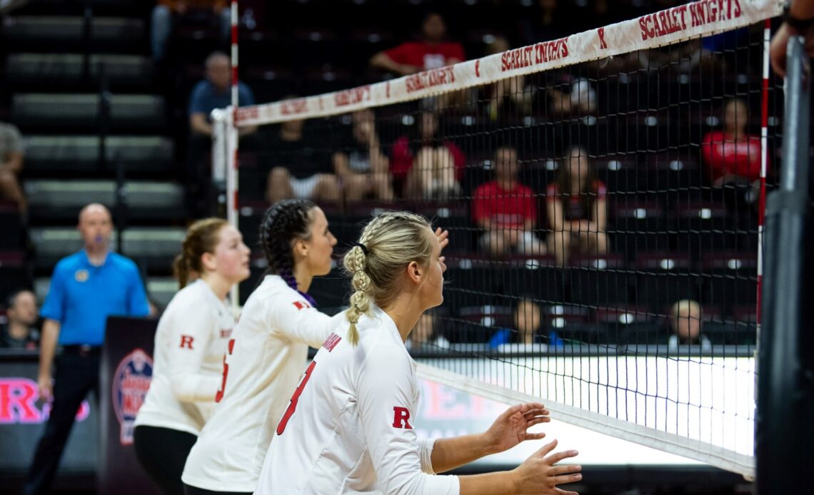 Volleyball Travels To Northwestern Friday, Hosts Maryland on Title IX/Alumnae Day on Sunday