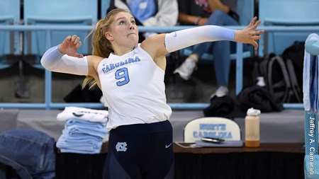 Mabrey ShaffmasterUniversity of North Carolina Volleyball v Miami Carmichael Arena Chapel Hill, NC Friday, September 30, 2022