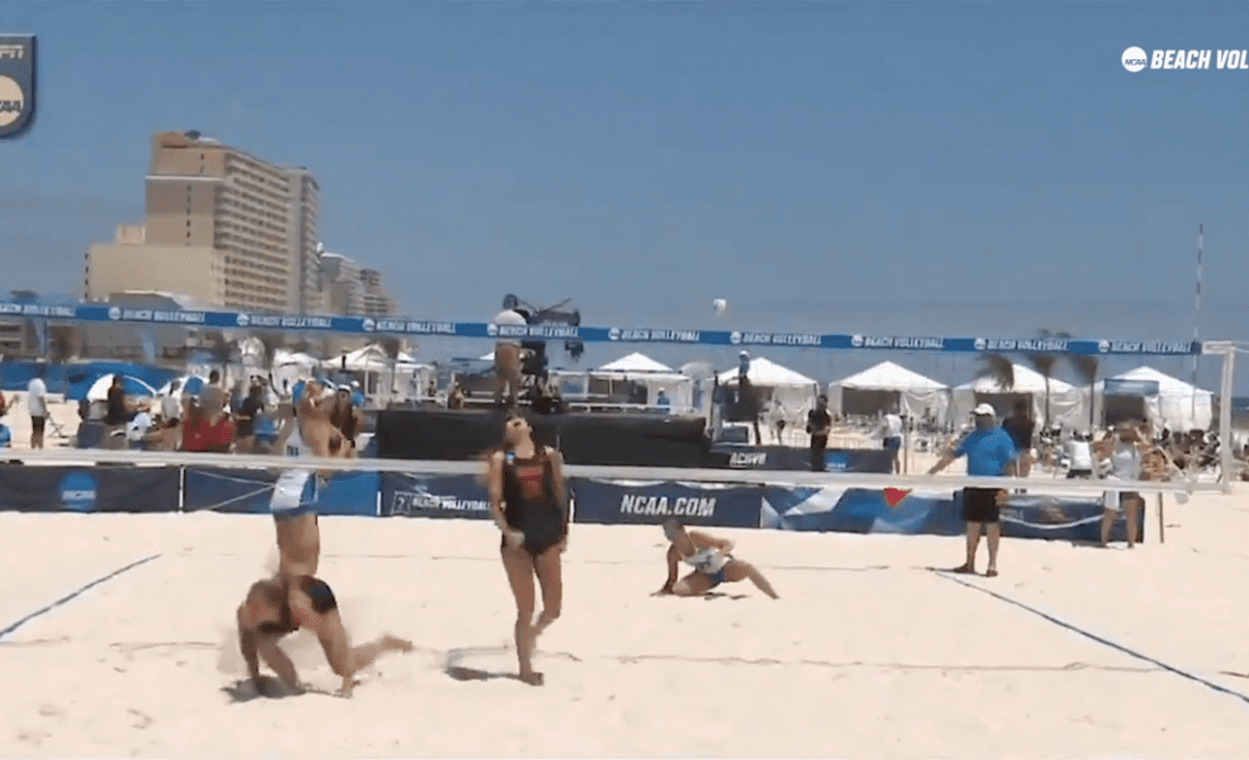 Watch: These are the top 10 plays from the 2021 NCAA beach volleyball championship