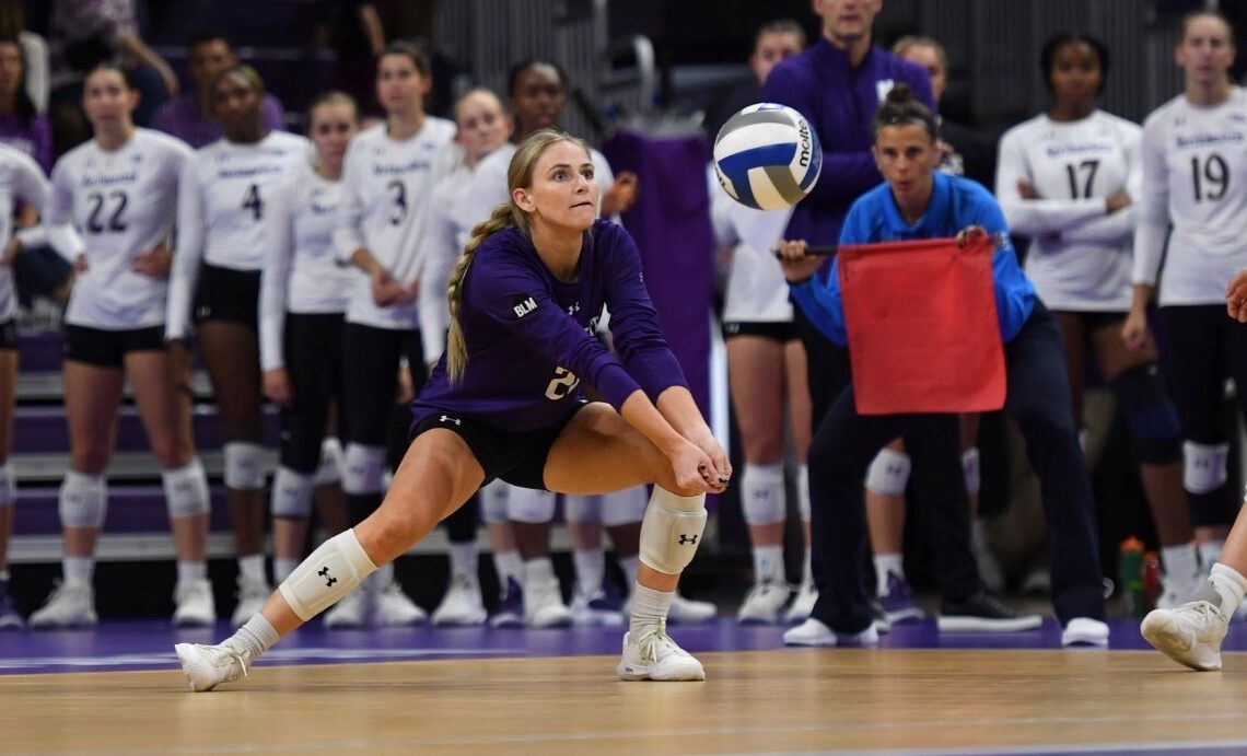Wildcats Win First Set at No. 6 Ohio State, but Fall 3-1