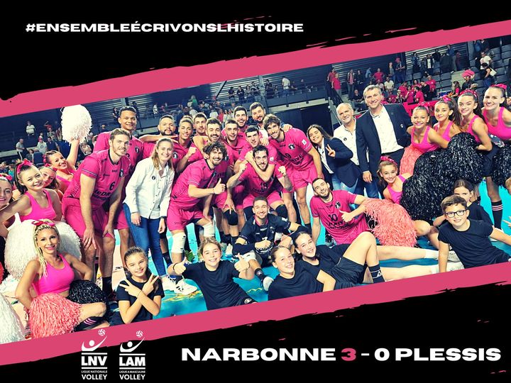 WorldofVolley :: FRA M: Narbonne with win over Plessis Robinson to second win