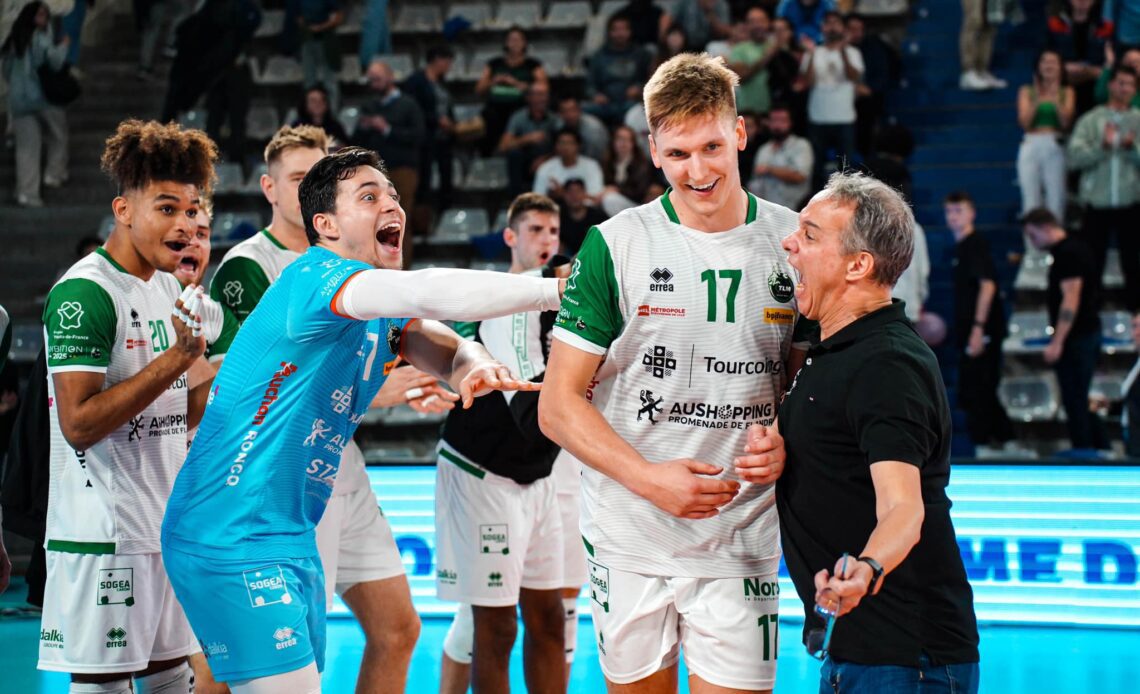 WorldofVolley :: FRA M: Tourcoing successfully in Paris, victory after 5 sets