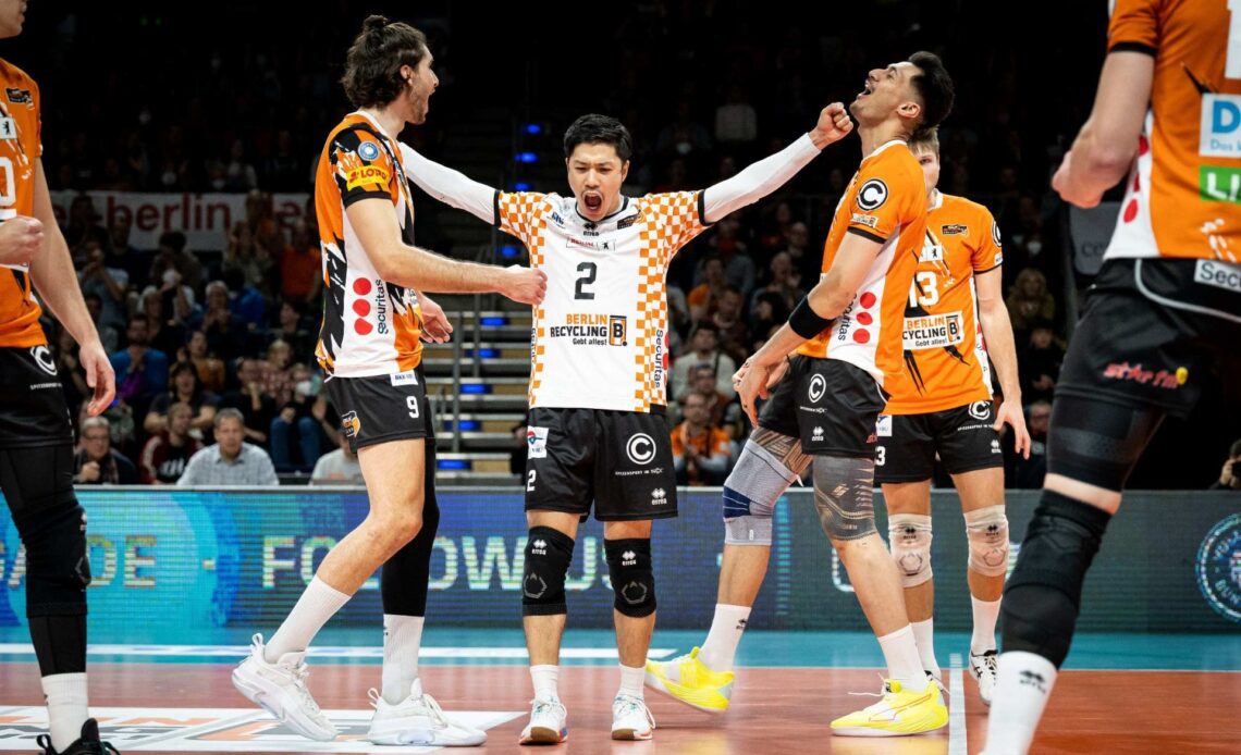 WorldofVolley :: GER M: Berlin beat Friedrichshafen in front of the home crowd