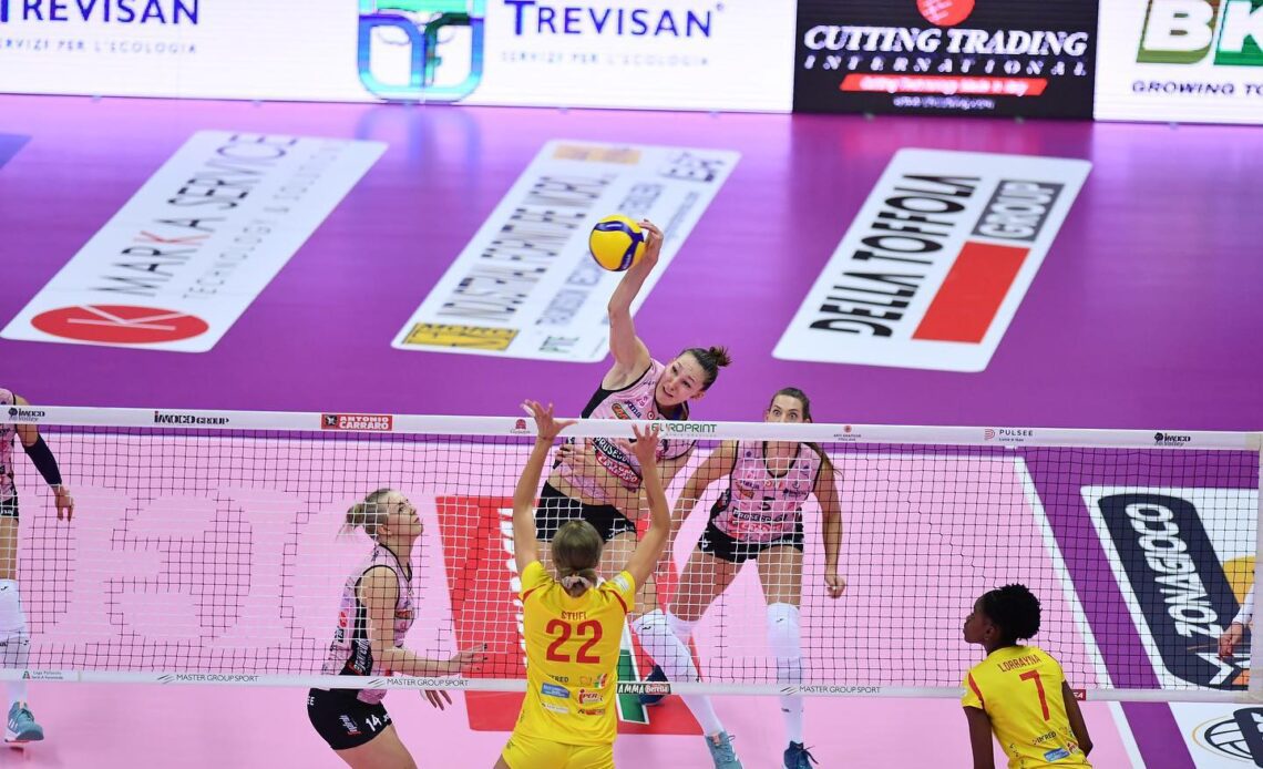 WorldofVolley :: ITA W: Reconstructed Imoco successful at season-opening; Scandicci sweep Perugia with Zhu out of protocol