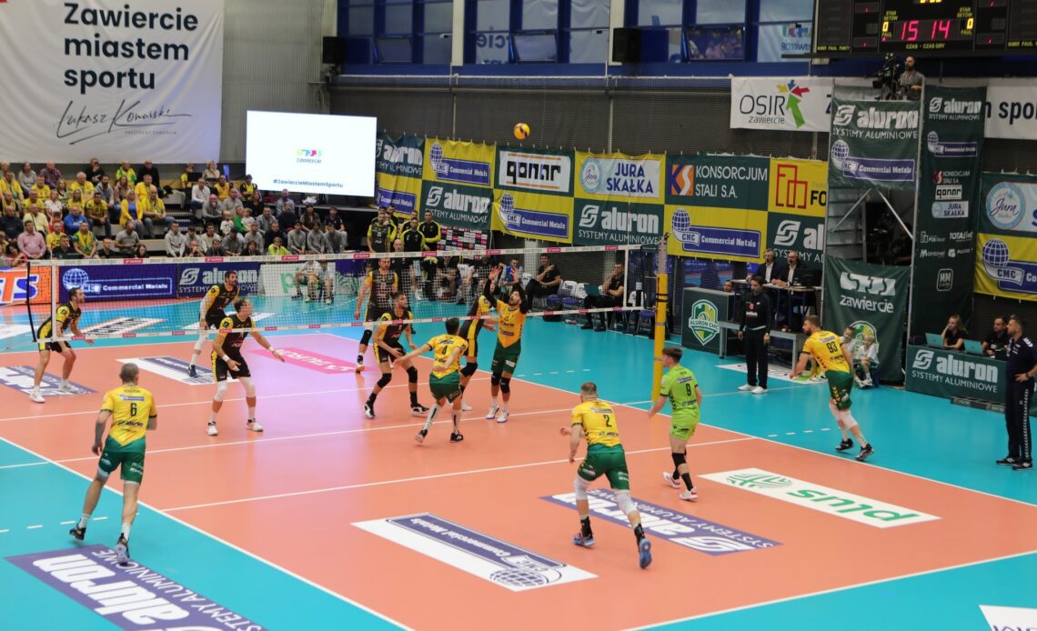 WorldofVolley :: POL M: Aluron beat Skra in thriller of two title contenders; first-ever foreign club in PlusLiga history, Barkom, debuts with defeat