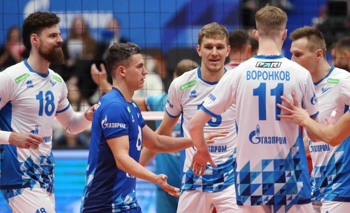 WorldofVolley :: RUS M: Zenit St. Petersburg end 14-game losing streak against Dinamo Moscow; Zenit-Kazan turn around 0-2 vs Lokomotiv; Fakel at 4-0