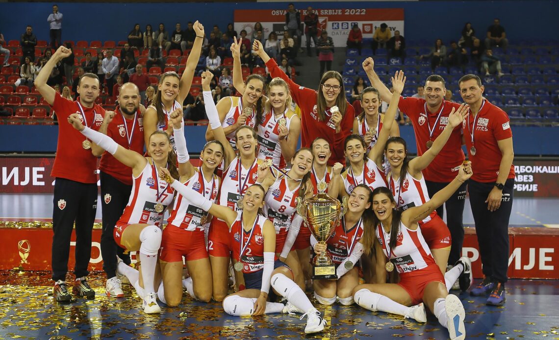 WorldofVolley :: SERBIAN SUPER CUP W: Crvena zvezda triumph in only domestic competition in which they lacked trophy in club’s 76-year history