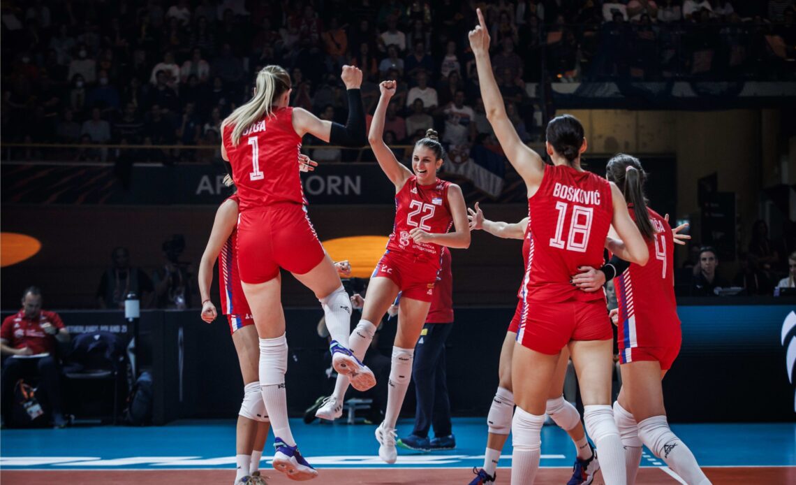 WorldofVolley :: WCH 2022 W: Invincible Serbia defeats Brazil in final in manner not seen in 21st century and defends world title