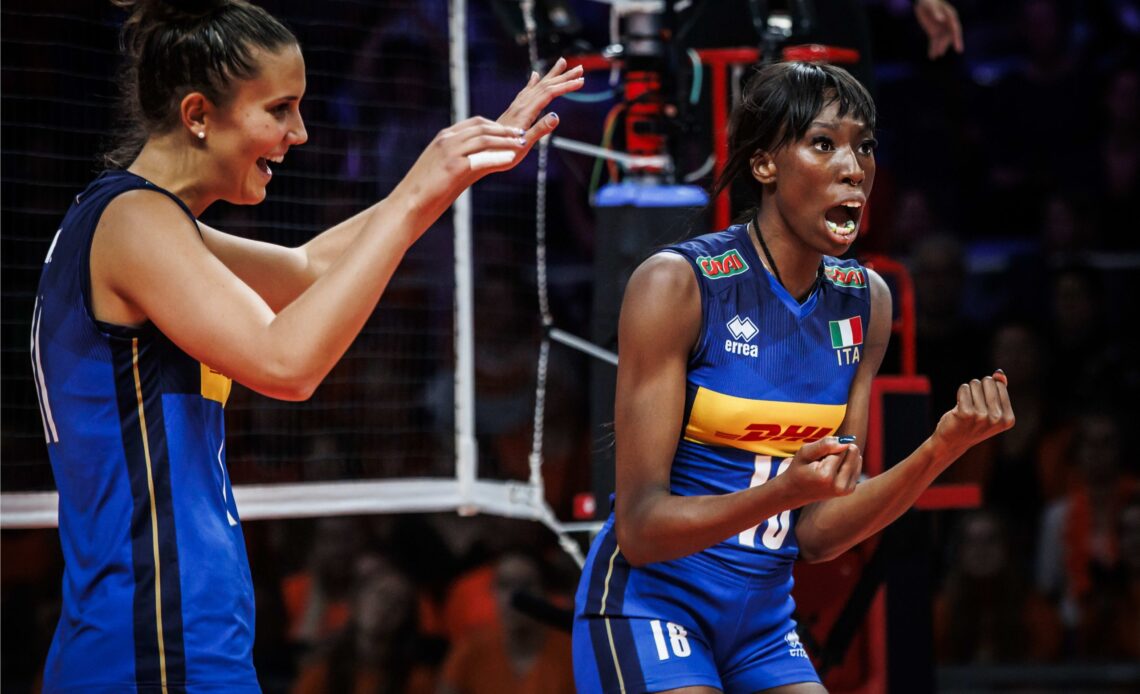 WorldofVolley :: WCH 2022 W: Preliminary pool play concluded – Italy and Serbia only teams to go to second stage undefeated