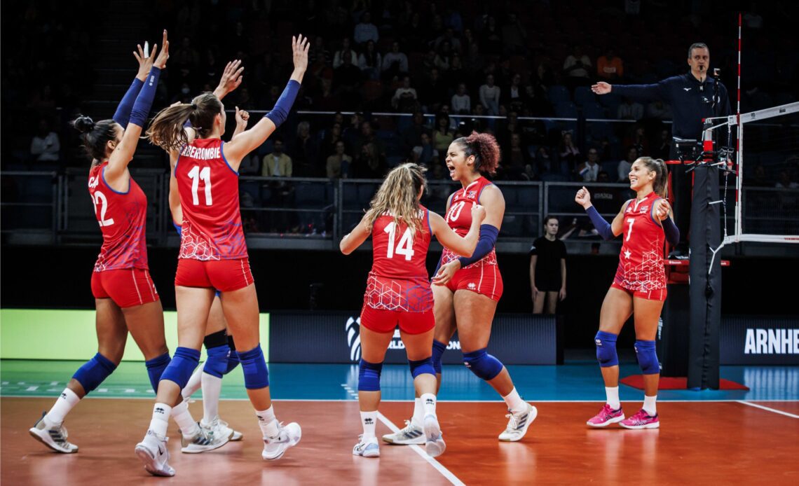 WorldofVolley :: WCH 2022 W: Puerto Rico snatches last available second-stage ticket; Serbia wrecks USA; Brazil spoils China’s perfect record