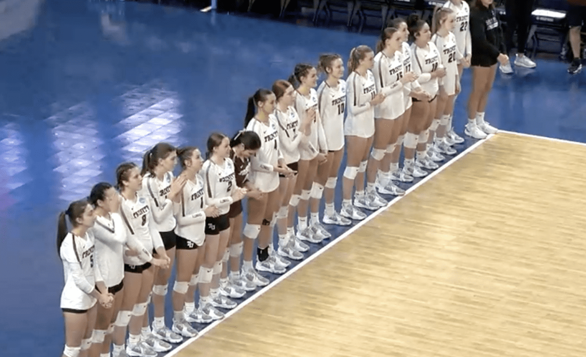 2022 DIII women's volleyball quarterfinal: MIT vs. Trinity (TX) full replay