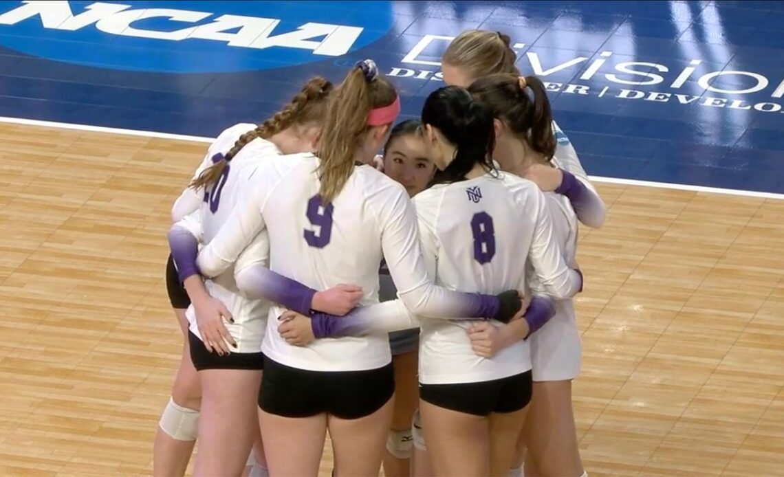 2022 DIII women's volleyball quarterfinal: Transylvania vs. NYU full replay