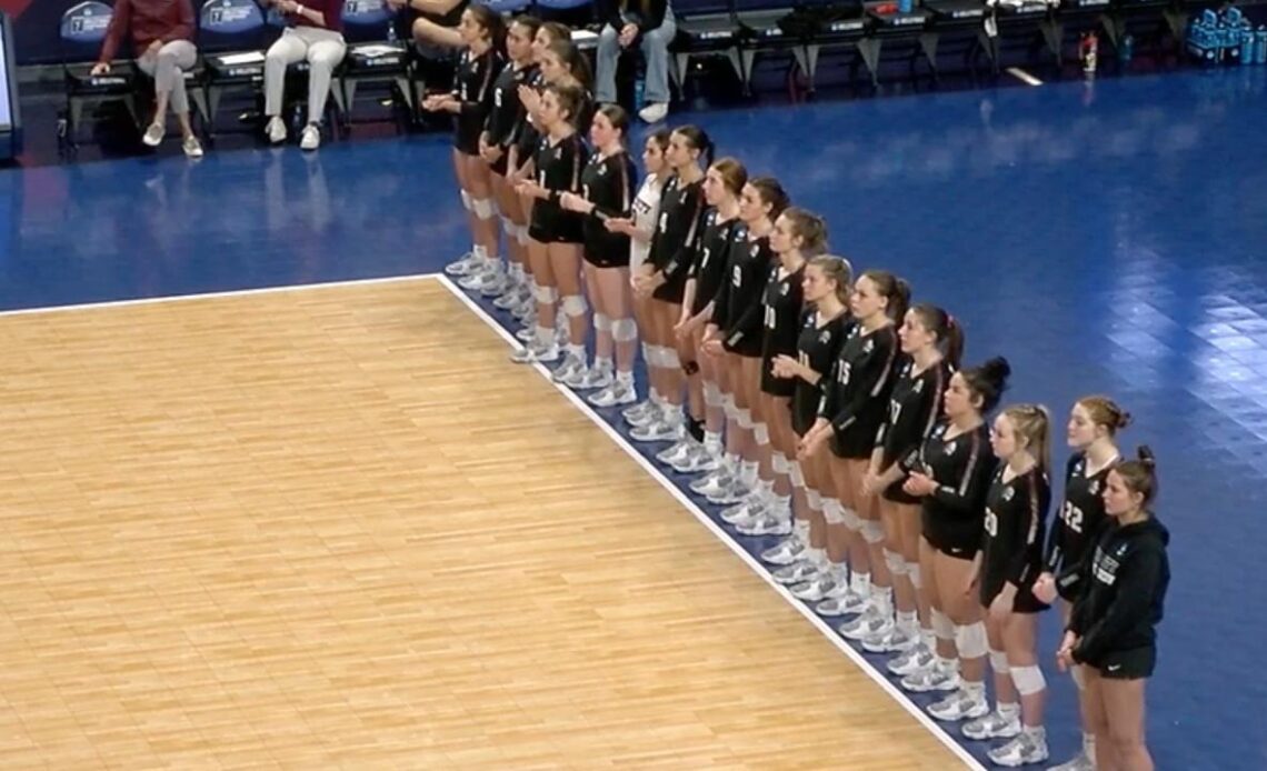 2022 DIII women's volleyball semifinal: Trinity (TX) vs. NYU full replay