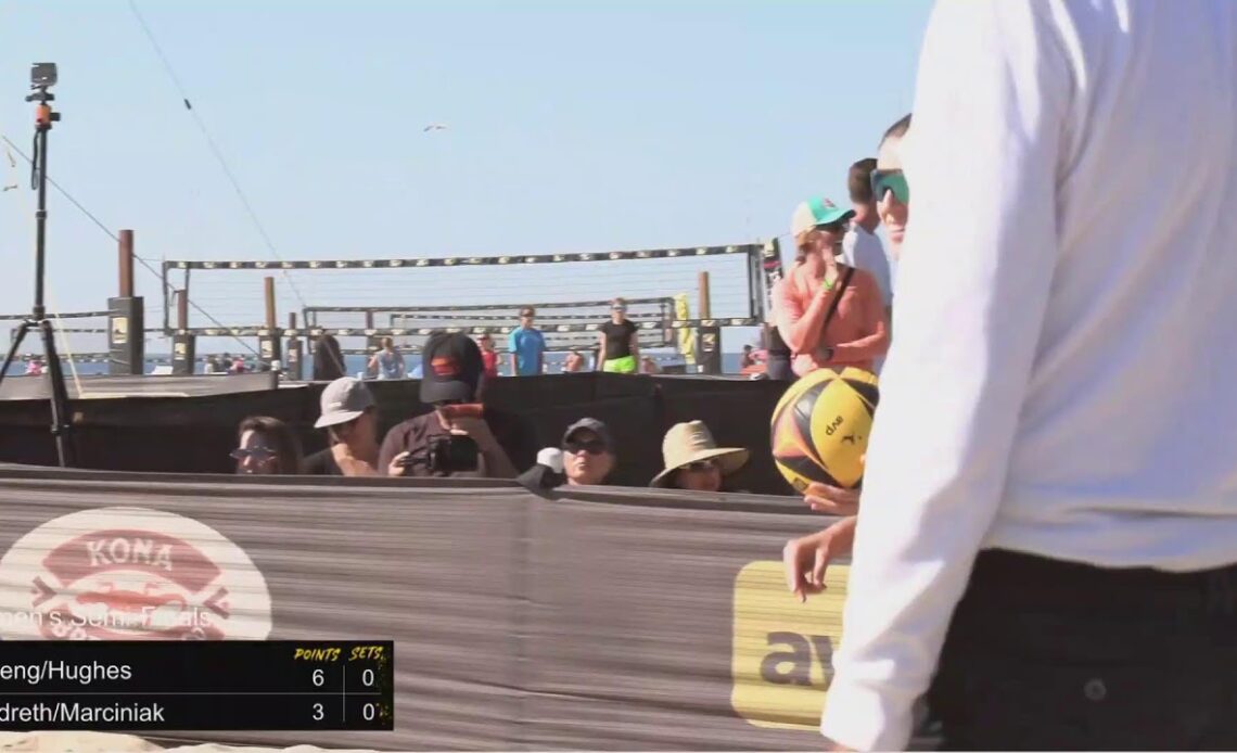 AVP Huntington Beach Open | Cheng/Hughes vs Hildreth/Marciniak | Women's Semi-Finals