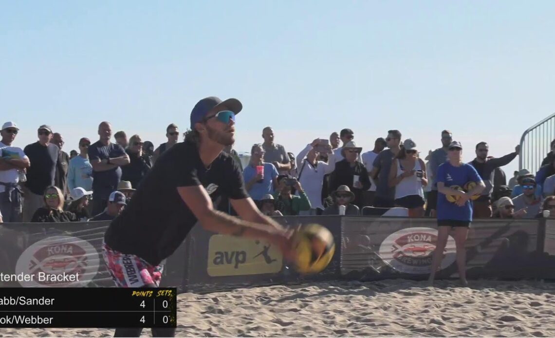 AVP Huntington Beach Open | Crabb/Sander vs Cook/Webber| Winner Quarter Final