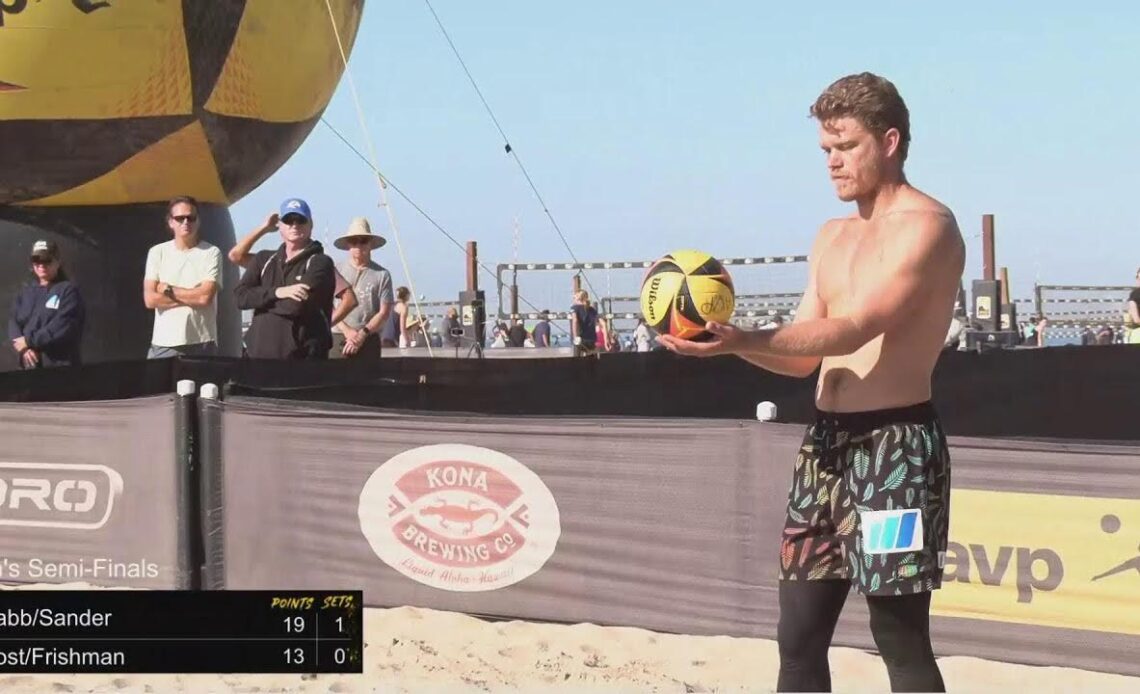 AVP Huntington Beach Open | Crabb/Sander vs Drost/Frishman | Men's Semi-Finals