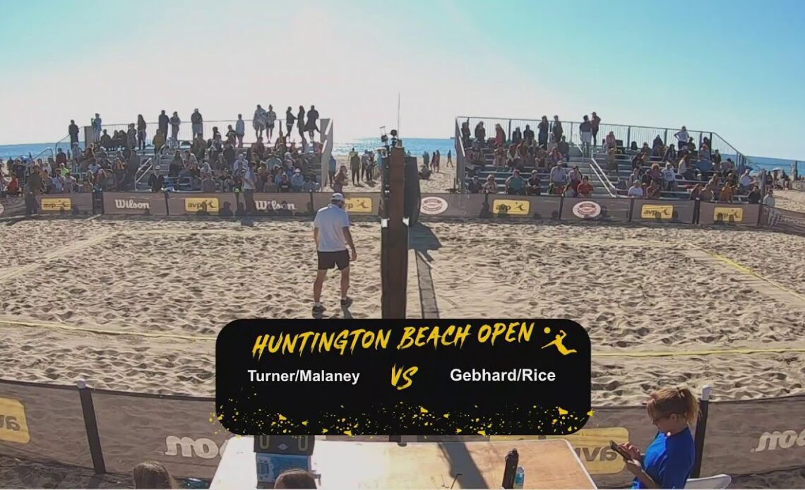 AVP Huntington Beach Open | Turner/Malaney vs Gebhard/Rice | Winner Quarter Final