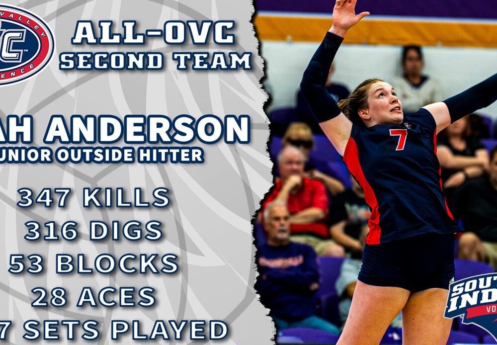 Anderson collects All-OVC honor - University of Southern Indiana Athletics