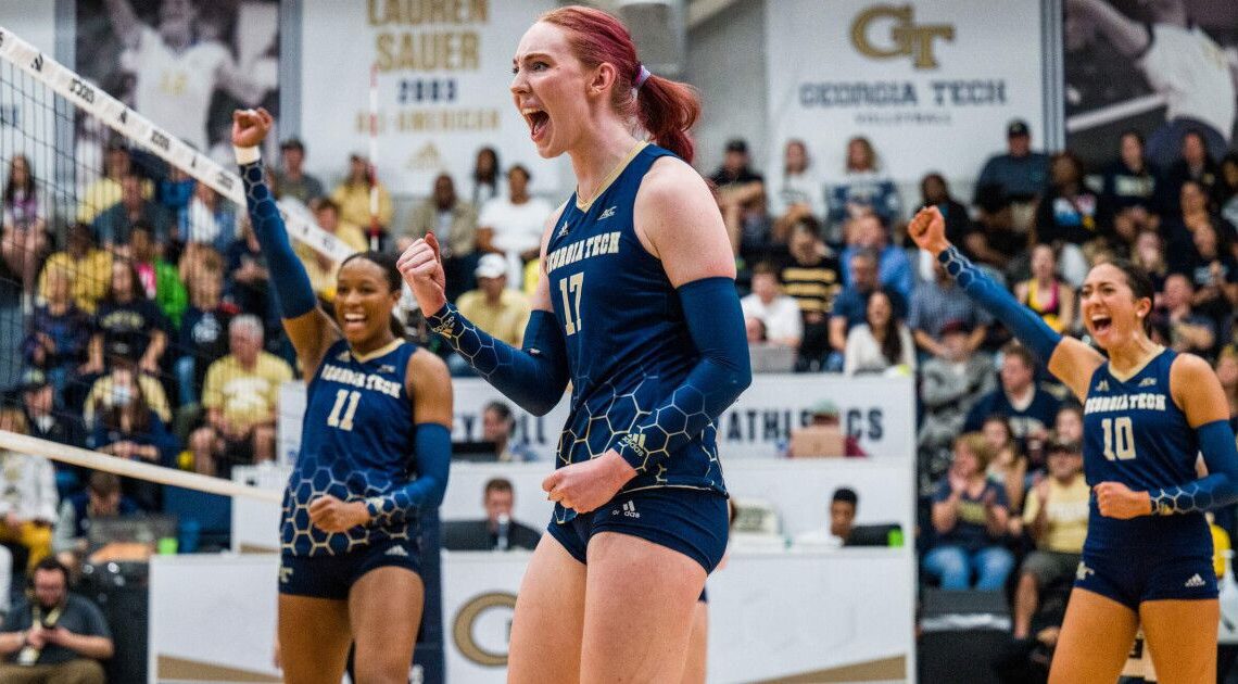 Bergmann Earns Second Career AVCA Player of the Week – Georgia Tech Yellow Jackets