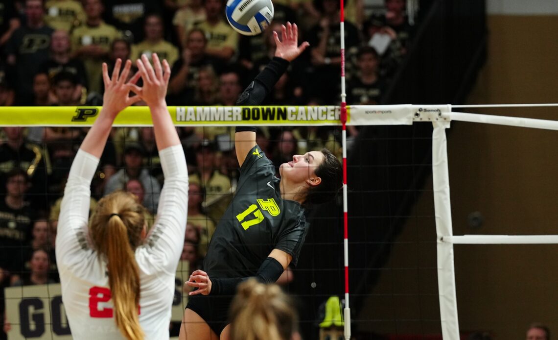 Boilermakers Fall 3-1 to No. 6 Ohio State