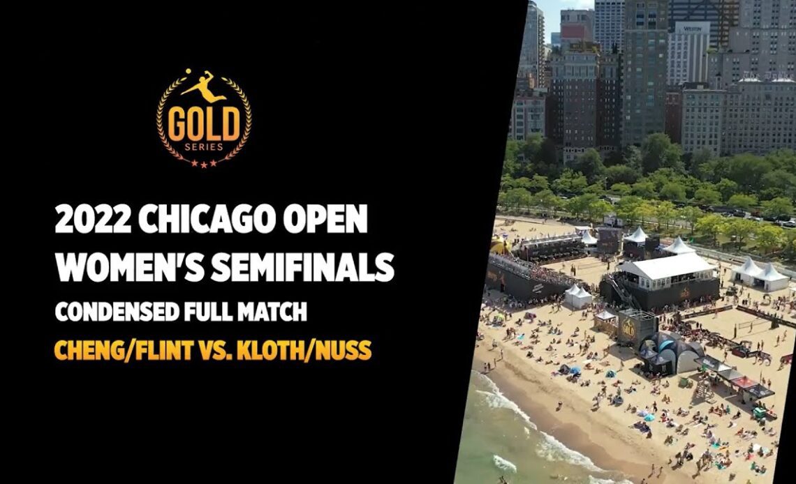 Chicago Women's Semifinals: Kloth/Nuss vs Cheng/Flint (FULL MATCH!)