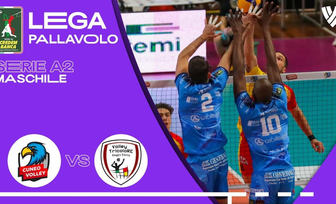 Cuneo Volley vs. Reggio Emilia - Full Match | Men's Serie A2  | 2021/22