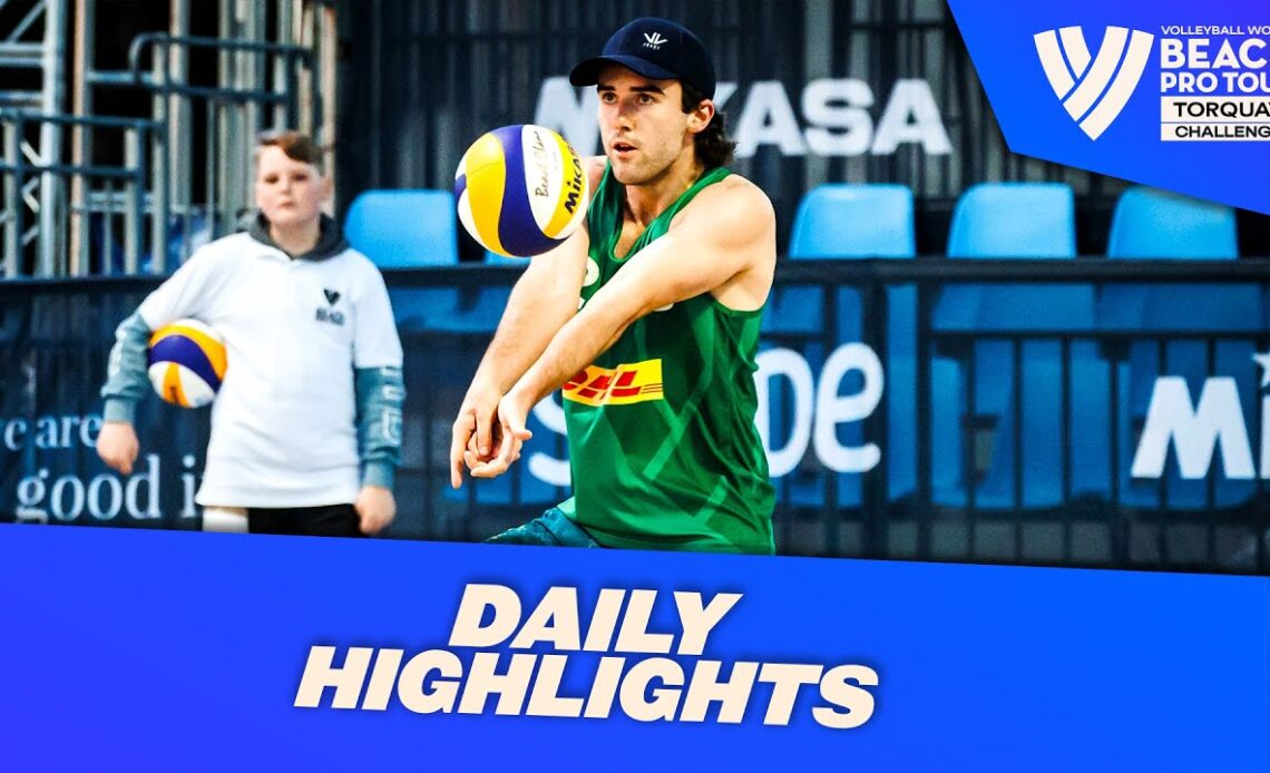 Day 1 Men's Daily Highlights Torquay 2022 #BeachProTour