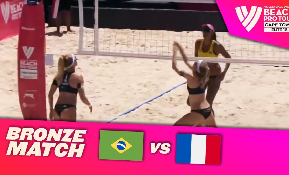 Duda / Ana Patrícia vs. Placette / Richard - Bronze Match Highlights Cape Town 2022 #BeachProTour