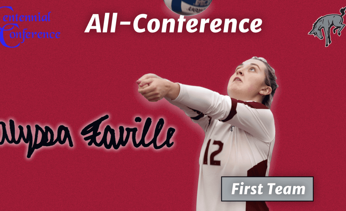 Faville Named to All-CC First Team