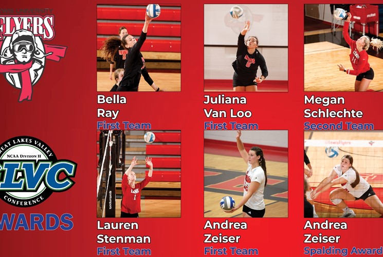 Five Members of Lewis Women's Volleyball Garner All-GLVC Honors; Including Four First Team