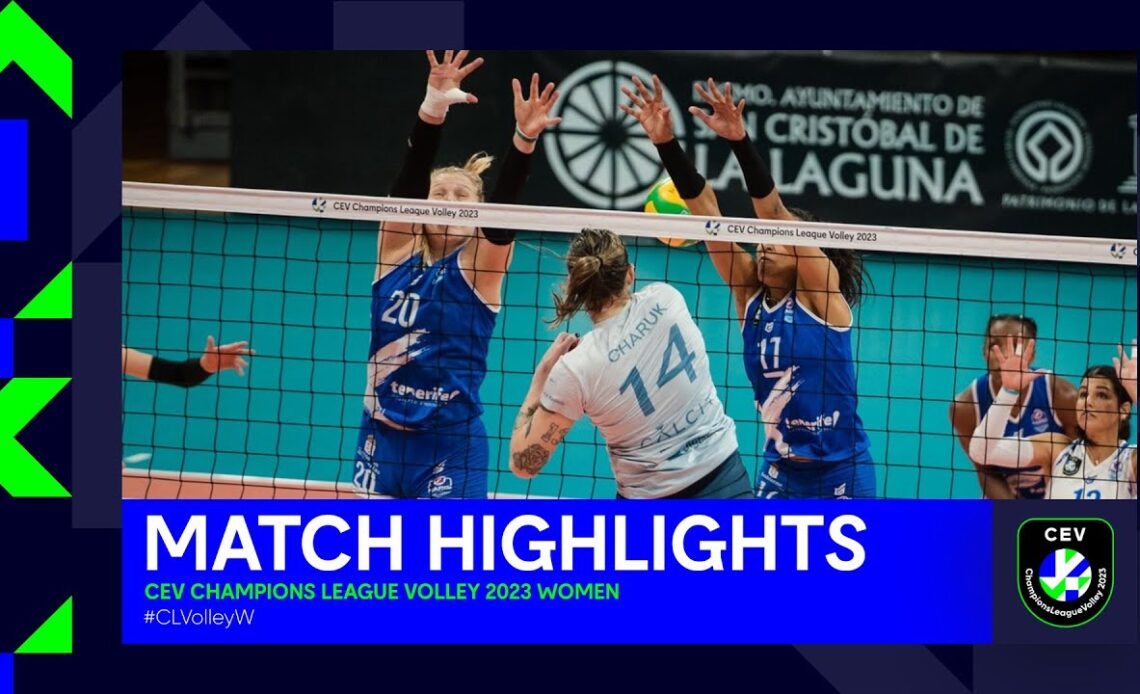 Full Highlights | Tenerife La Laguna vs  Calcit Kamnik | CEV Champions League Volley 2023